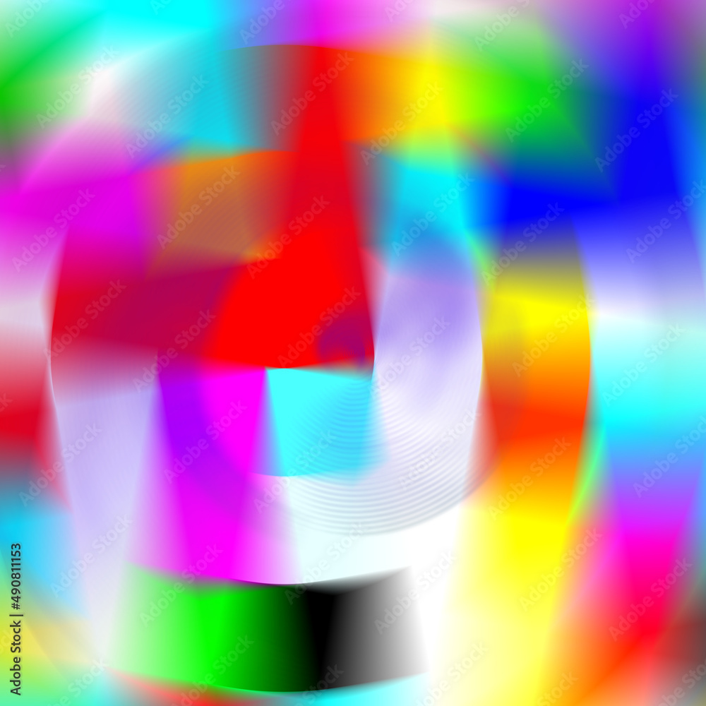 Obraz premium Blurry pixel art background.
