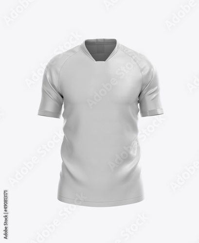 Men’s Soccer T-shirt . 3D render