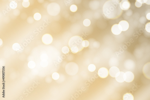 Party Holiday Background with glossy bokeh lights. Illustration