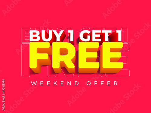 buy 1 get 1 free banner template. Shop now 