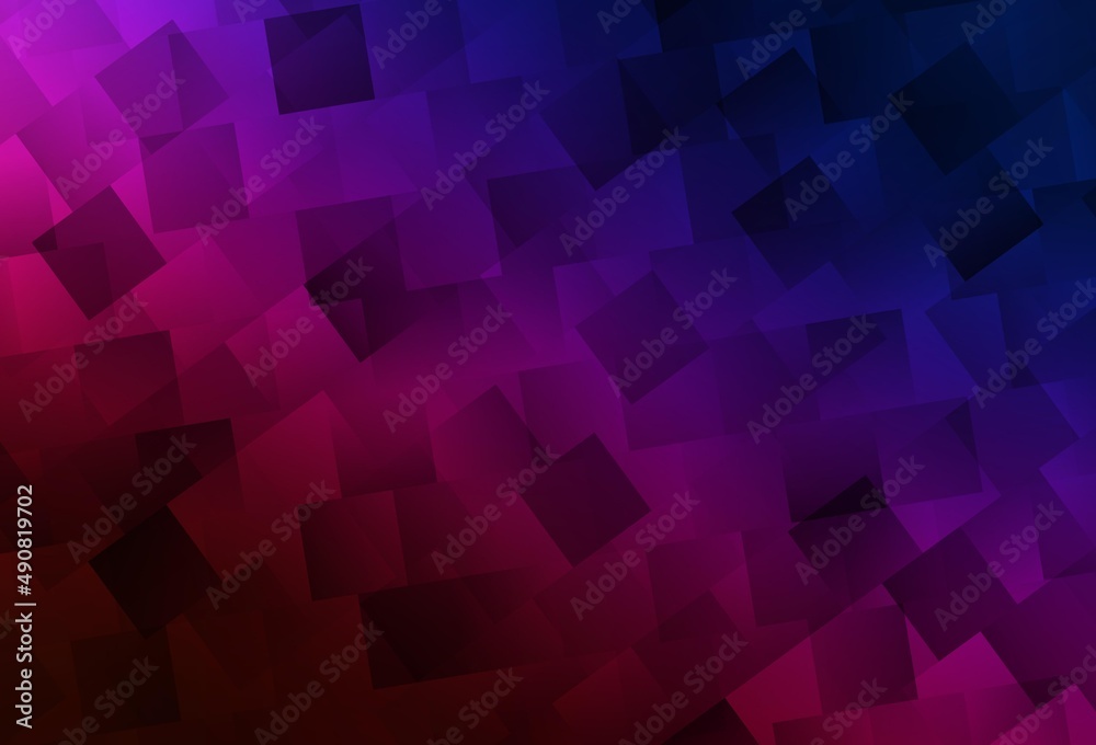 Dark Blue, Red vector backdrop with rhombus. Dark Blue, Red vector backdrop with rhombus.