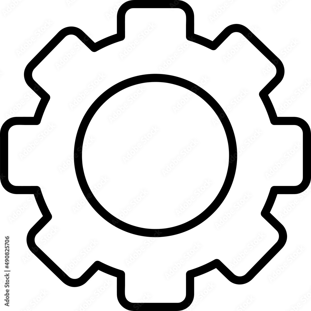 Setting Gear icon . Gear sign illustration on white background..eps Setting Gear icon . Gear sign illustration on white background..eps