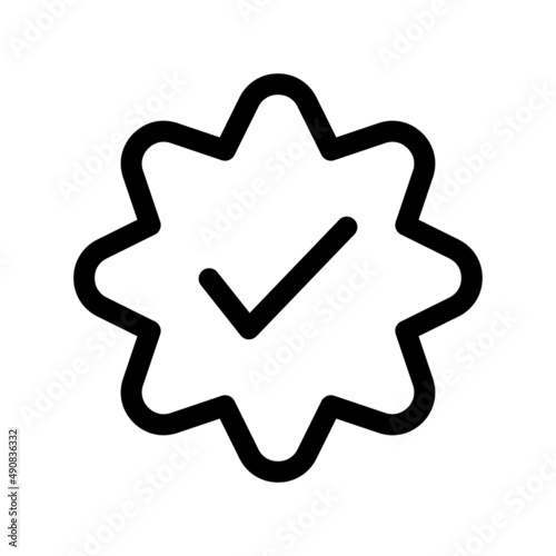 Verified Icon Vector Illustration