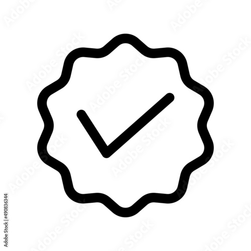 Verified Icon Vector Illustration