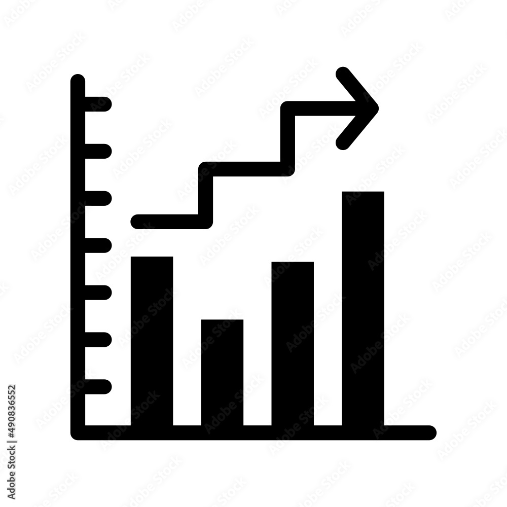 Graph Icon Vector Illustration Graph Icon Vector Illustration