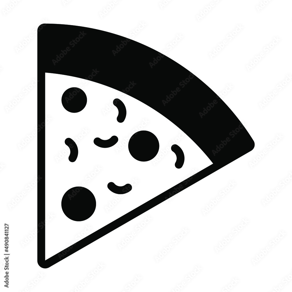 pizza slice vector Line Icon. Simple Creative vector Line Icon pizza slice vector Line Icon. Simple Creative vector Line Icon