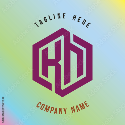 KN lettering logo is simple, easy to understand and authoritative