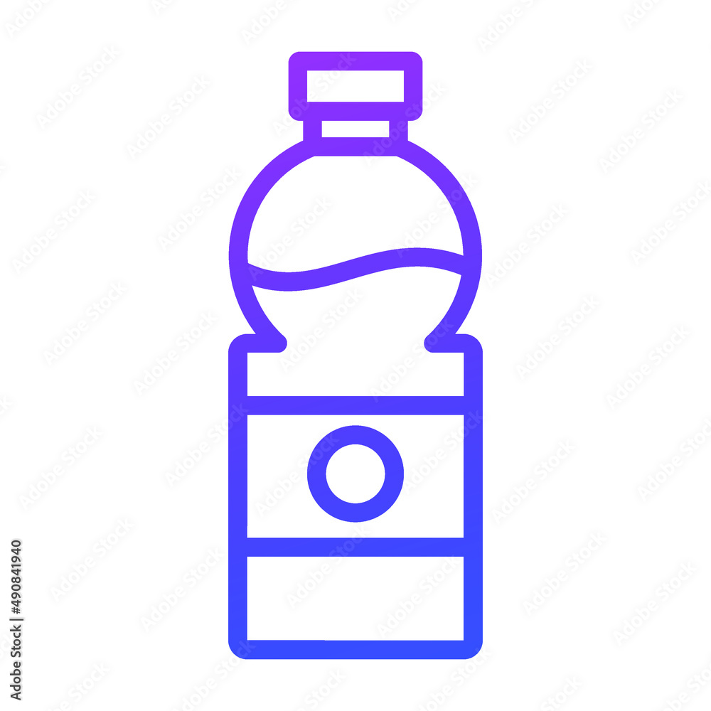 water bottle vector Line Icon. Simple Creative vector Line Icon water bottle vector Line Icon. Simple Creative vector Line Icon