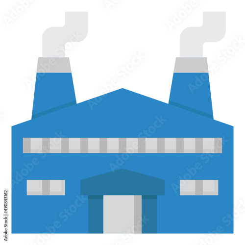 factory flat icon