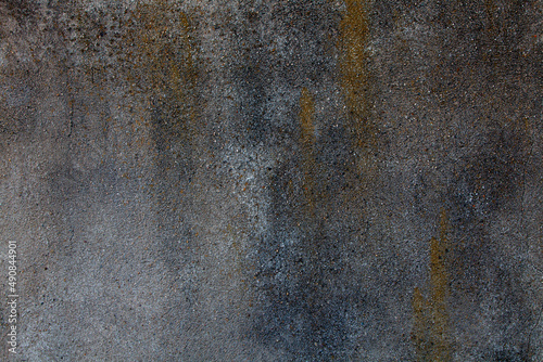 Dark Weathered Grunge Background Abstract Stone Wall Texture