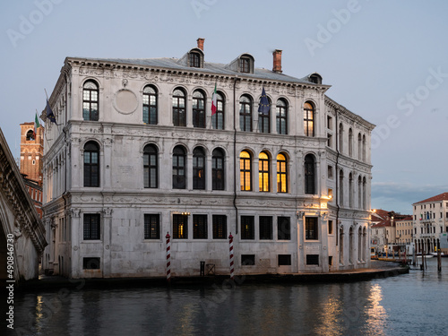 Palazzo dei Camerlenghi Renaissance Palace on the Grand Canal in Venice, Italy