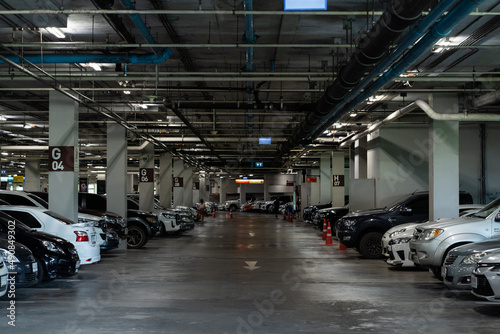 Car parking indoor © arneaw