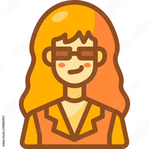 accountant Two Tone icon