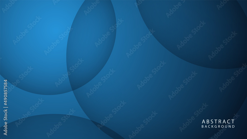 Abstract bubbles on a blue background Abstract bubbles on a blue background