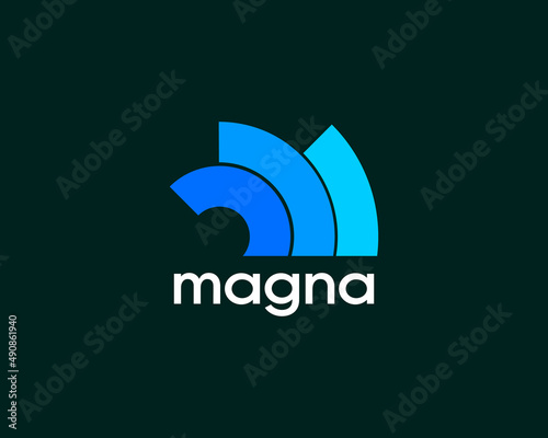 Abstract water wave logo icon design modern minimal style illustration. Universal surf, splash, swirl vector emblem sign symbol mark logotype.