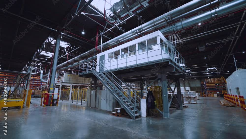 Observation deck at the manufacturer's factory Observation deck at the manufacturer's factory