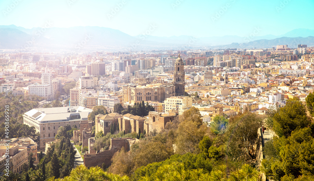 City of Malaga- Andalusia at Spain