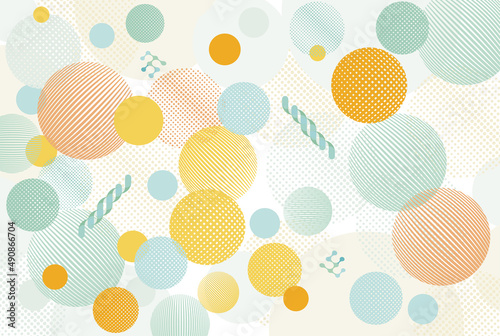 Geometrische Punkte Hintergrund, vector illustration
