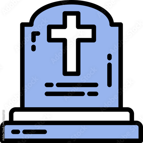 tombstone one color icon