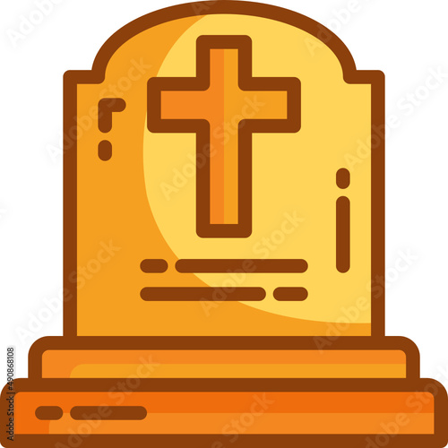 tombstone Two Tone icon