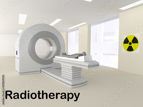 Radiotherapy - medical concept