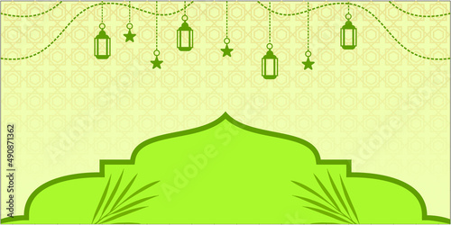 islamic background ramadhan iedul fitri photo