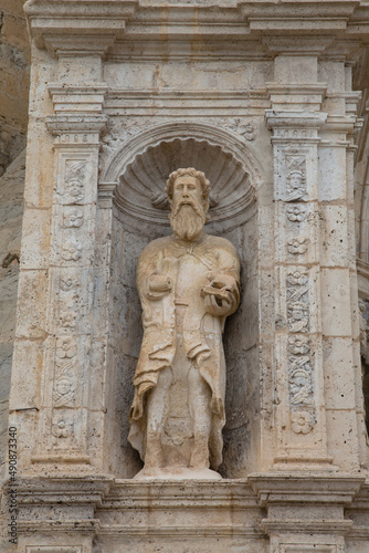 Figure of a Saint, St Mary Church Facade, Morella