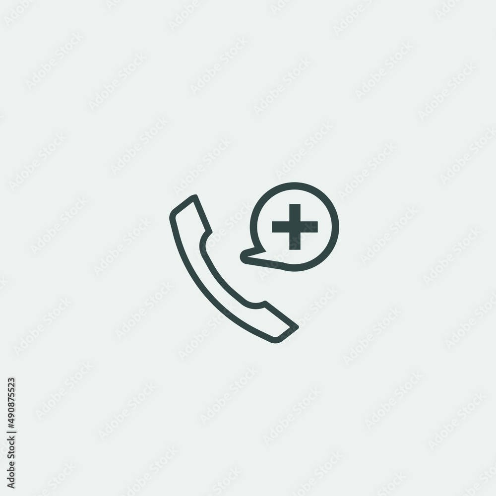 On call medical service icon On call medical service icon