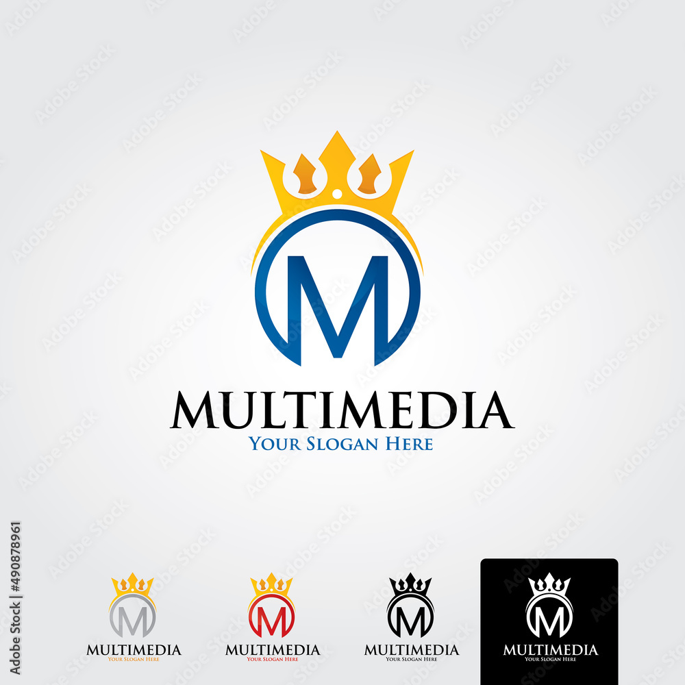 Minimal letter m logo template - vectorv Minimal letter m logo template - vectorv