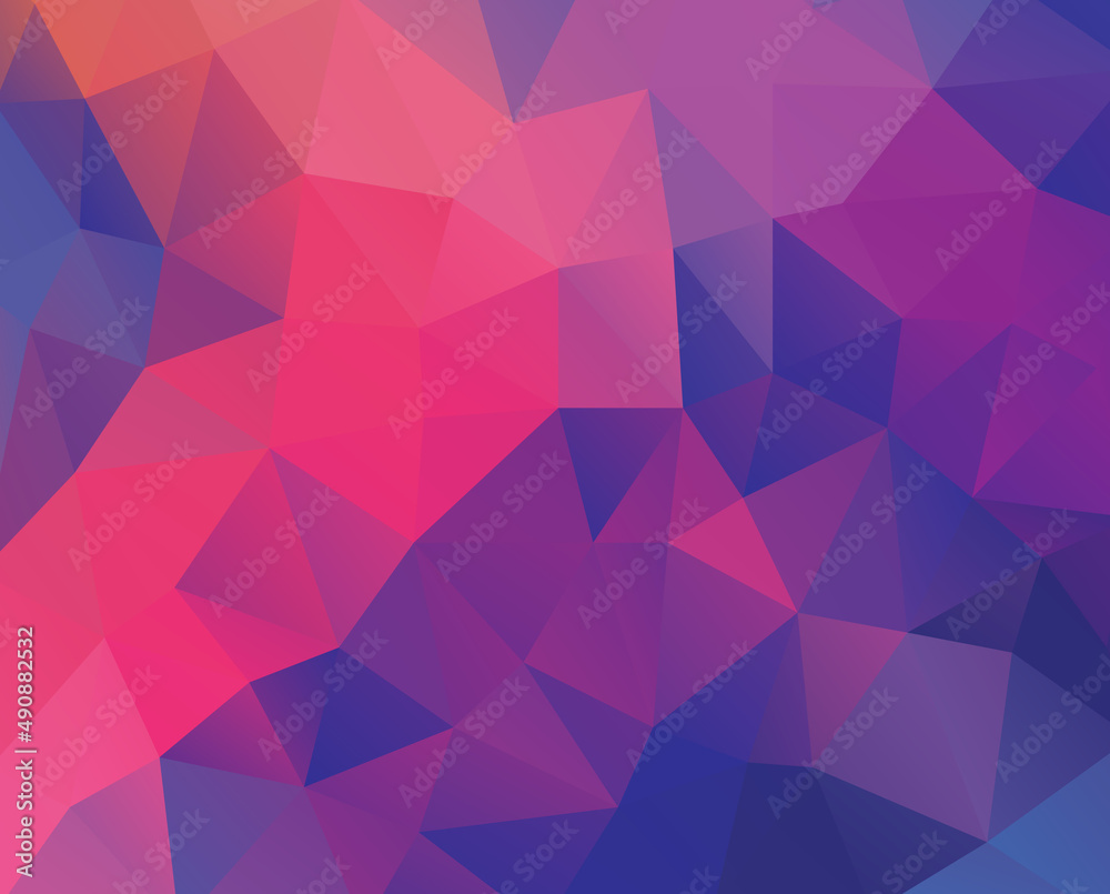 Obraz premium Vector background from polygons, abstract background, wallpaper