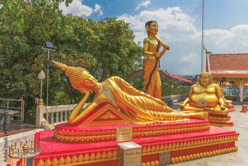 Buddha statue in thailand photo