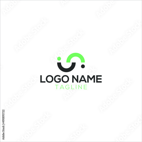 Initial, Creative, Clean, CC letter merk Design on your company.