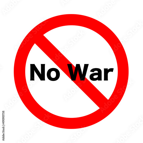 Wallpaper Mural 戦争反対のアイコン。反戦イメージ。No War. Torontodigital.ca