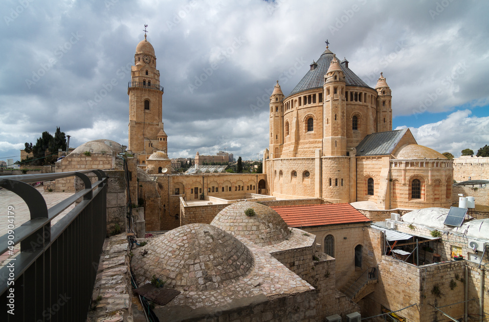Abbey of the dormition in Jerusalem, Israel