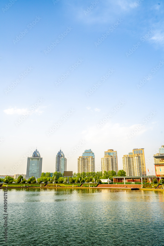 Φωτογραφία Ruyi Lake Scenic area, Zhengzhou City, Henan Province, China