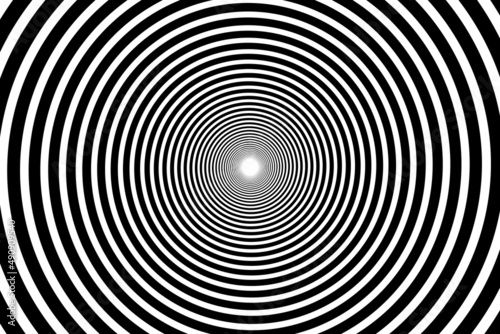 Hypnotic spiral background