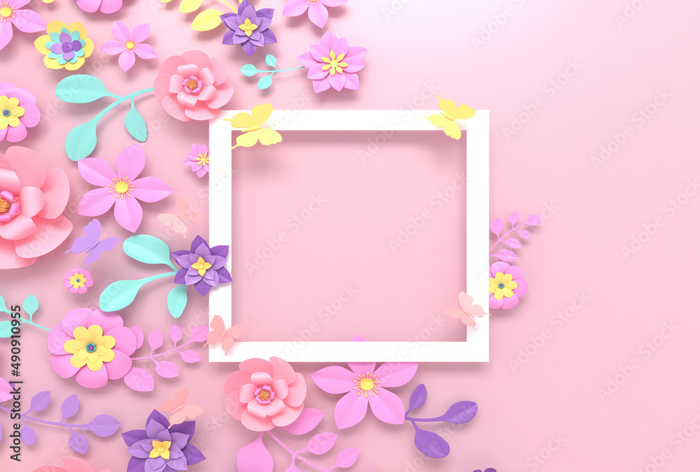 Valentine's Day and Mother's Day greeting card, 3D rendering of celebrations on special days. Valentine's Day and Mother's Day greeting card, 3D rendering of celebrations on special days.