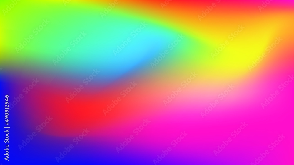 Obraz premium Colorful gradient abstract background for social media, banner and poster design