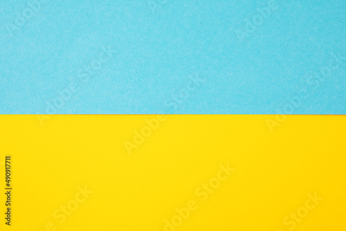 flag of Ukraine. close up waving flag of Ukraine. flag symbol of Ukraine