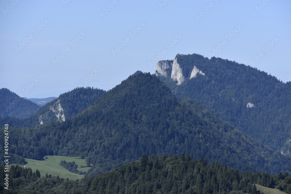 Sokolica Mountain, Poland, Malopolska voivodeship, Pieninski National Park, nature,