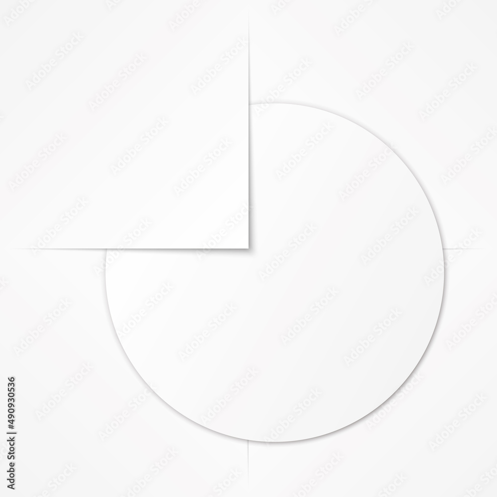 round white paper - vector design element round white paper - vector design element