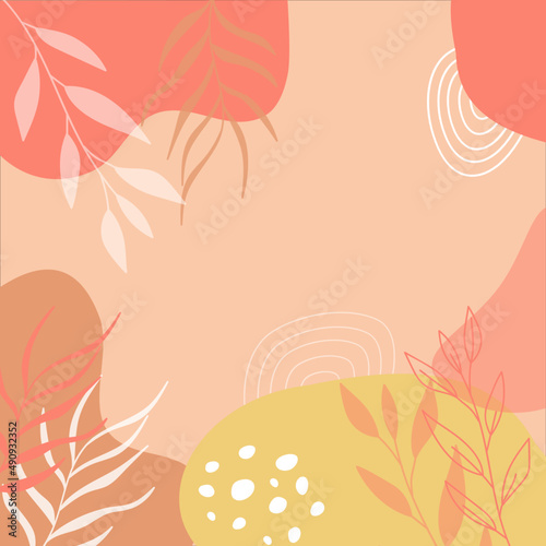 abstract shapes background  minimalist background  organic shapes background . 