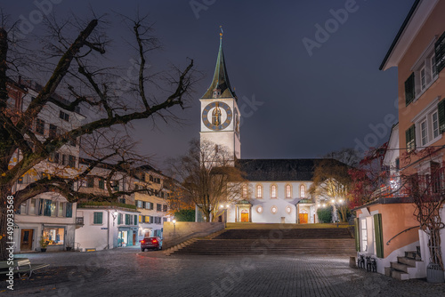 St Peters Church - Zurich, Switzerland