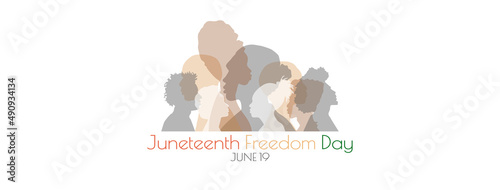 Juneteenth - Freedom Day banner.