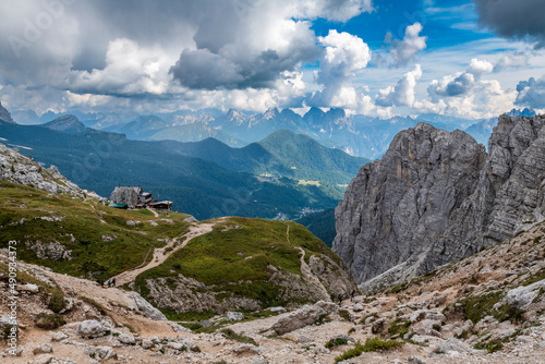 Dolomites. Monte Civetta and the Coldai lake. Dream summer © Nicola Simeoni