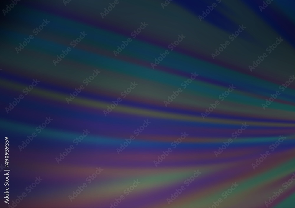 Dark BLUE vector abstract bright background.