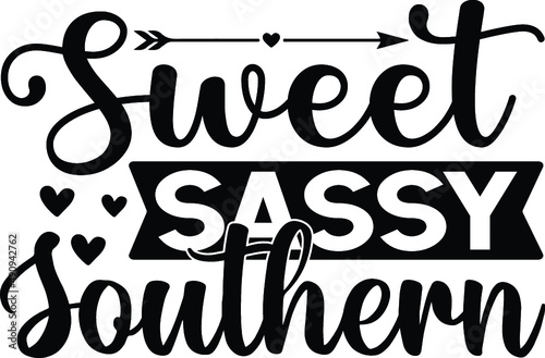 Sweet sassy southern vector arts