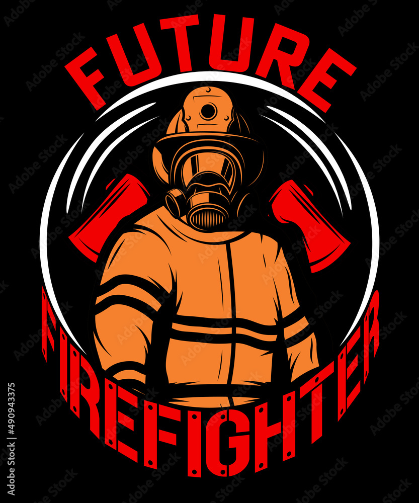 future firefighter t shirt design fire t-shirts fighter shirt