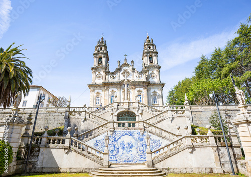 Nossa Senhora dos Remédios - Our Lady of Remedies Sanctuary at Lamego city, district of Viseu, Portugal