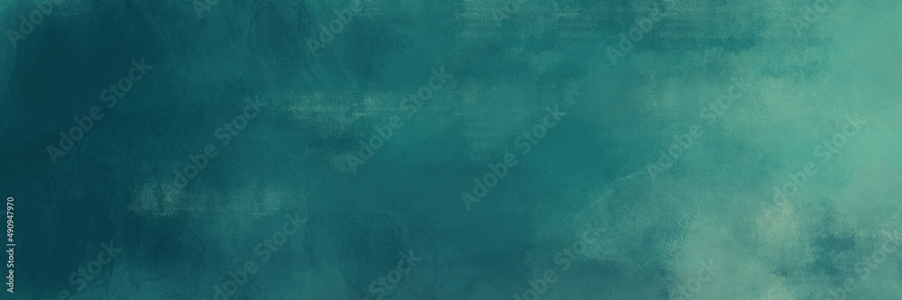 old blue background texture grunge, antique paper or blank wall, blue green color, distressed vintage paper